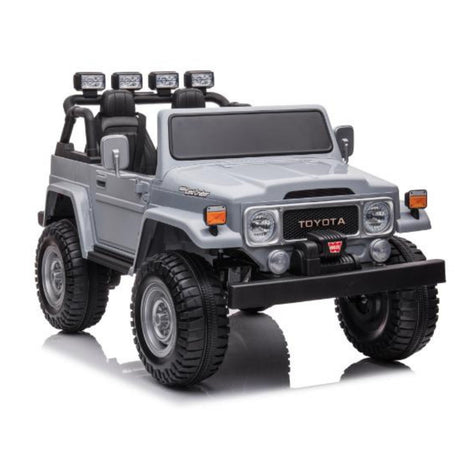 Véhicule tout-terrain 24 V Toyota Premium sous licence : camion 4x4 2 places entièrement amélioré pour enfants