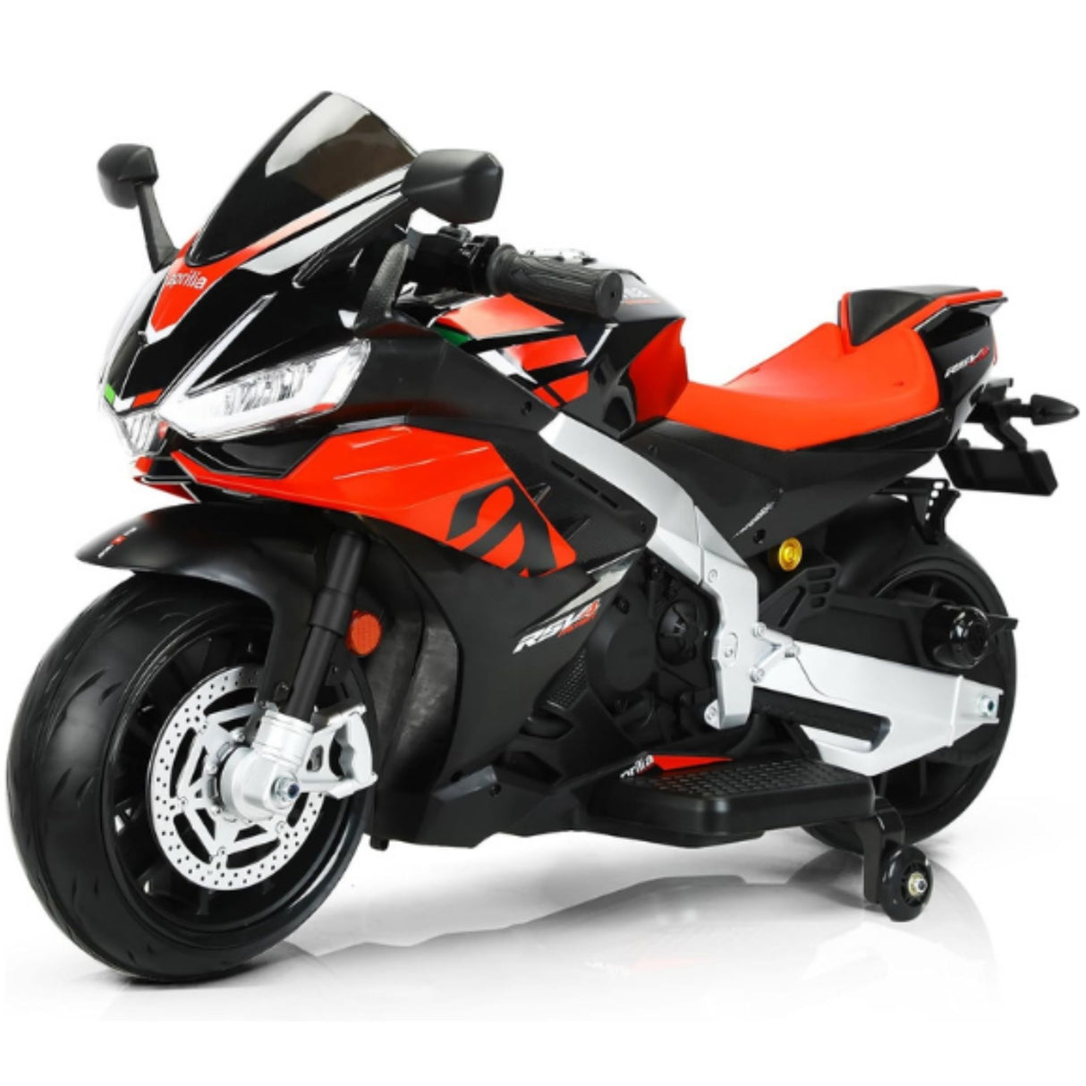 24V Big Kids Aprilia Premium 2-Rider Ride-On Motorcycle