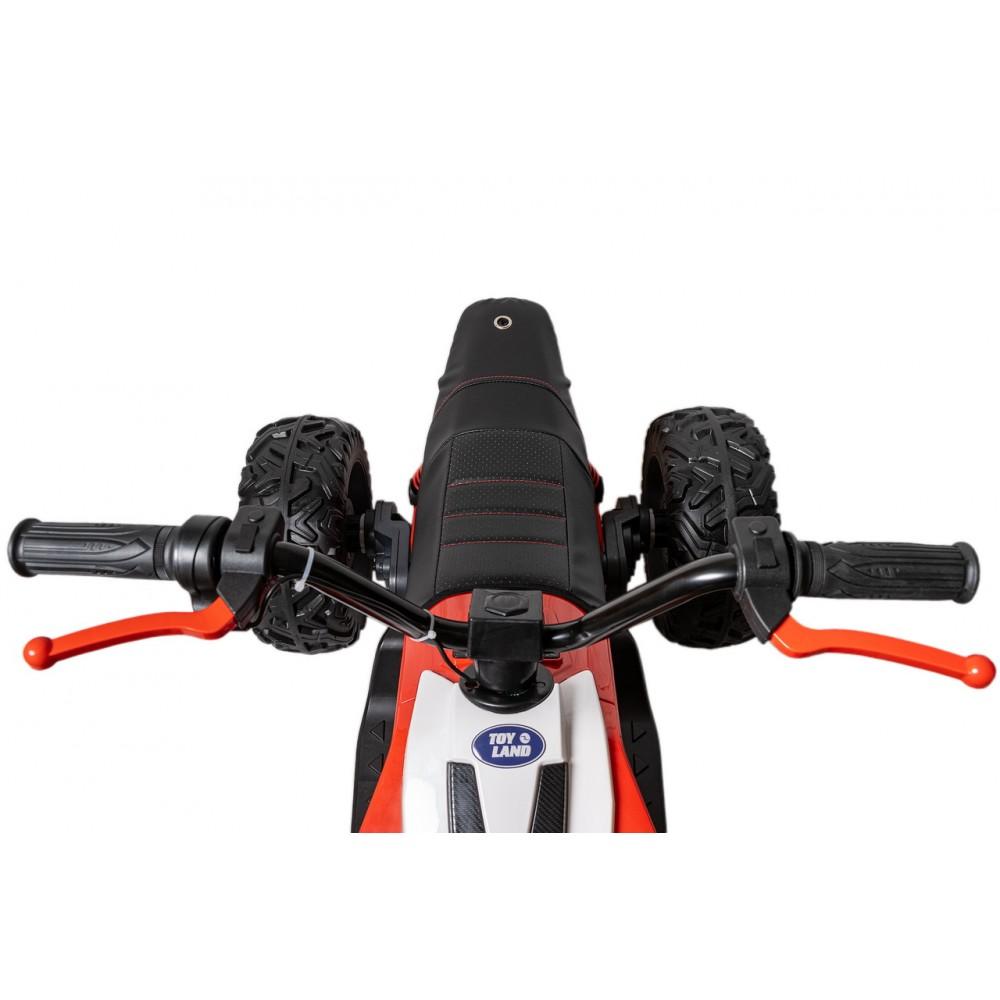 24V Adventure Pro Edition Ride-On Quad W/ Rubber Wheels, Music Player & Lights