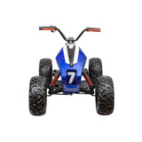 24V Adventure Pro Edition Ride-On Quad W/ Rubber Wheels, Music Player & Lights