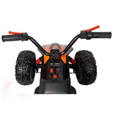 24V Adventure Pro Edition Ride-On Quad W/ Rubber Wheels, Music Player & Lights