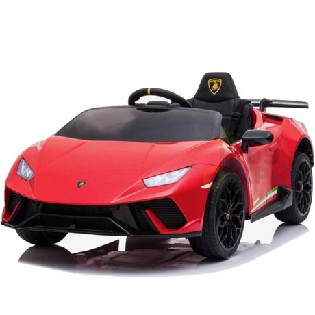 12V Lamborghini Huracan 4x4 Ride-on Car; Kids Licensed 1-Seater Electric Remote Control Car
