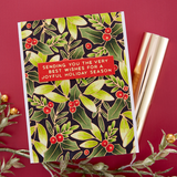 Glimmer Holly Background Bundle from De-Light-Ful Collection by Yana Smakula 0  from the De-Light-Ful Christmas Collection