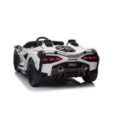 24V Lamborghini Sian 4x4 2-Seater Ride-On Car W/ Rubber Wheels, Music Player, Butterfly Doors & RC