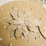 Moonstone Dies - Dimensional Flowers - Poinsettia