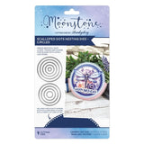 Moonstone Dies - Scalloped Dots Nesting Dies - Circles