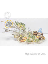 Nellie's Cuties Clear Stamp Easter Gnome 60x55mm