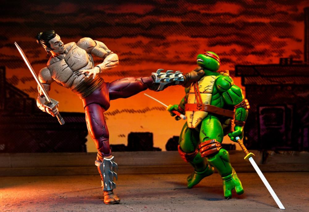 Teenage Mutant Ninja Turtles Worms of Madness Shredder (Mirage Comics) 2 pack
