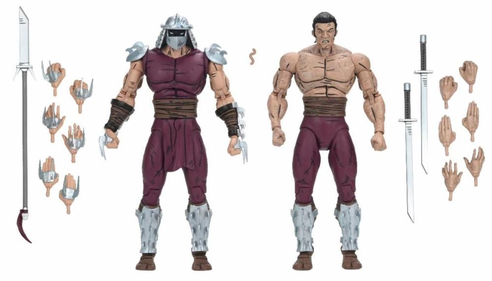 Teenage Mutant Ninja Turtles Worms of Madness Shredder (Mirage Comics) 2 pack
