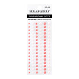 Dimensional Two Tone Pink Enamel Dots