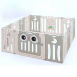 Kids 16 Panel Foldable Indoor & Outdoor Safety Playpen -  143 x 179 x 63 (cm)
