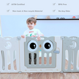 Kids 16 Panel Foldable Indoor & Outdoor Safety Playpen -  143 x 179 x 63 (cm)