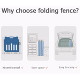 Kids 16 Panel Foldable Indoor & Outdoor Safety Playpen -  143 x 179 x 63 (cm)