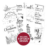 Say It With Style Pocket Pads - Christmas Spirit