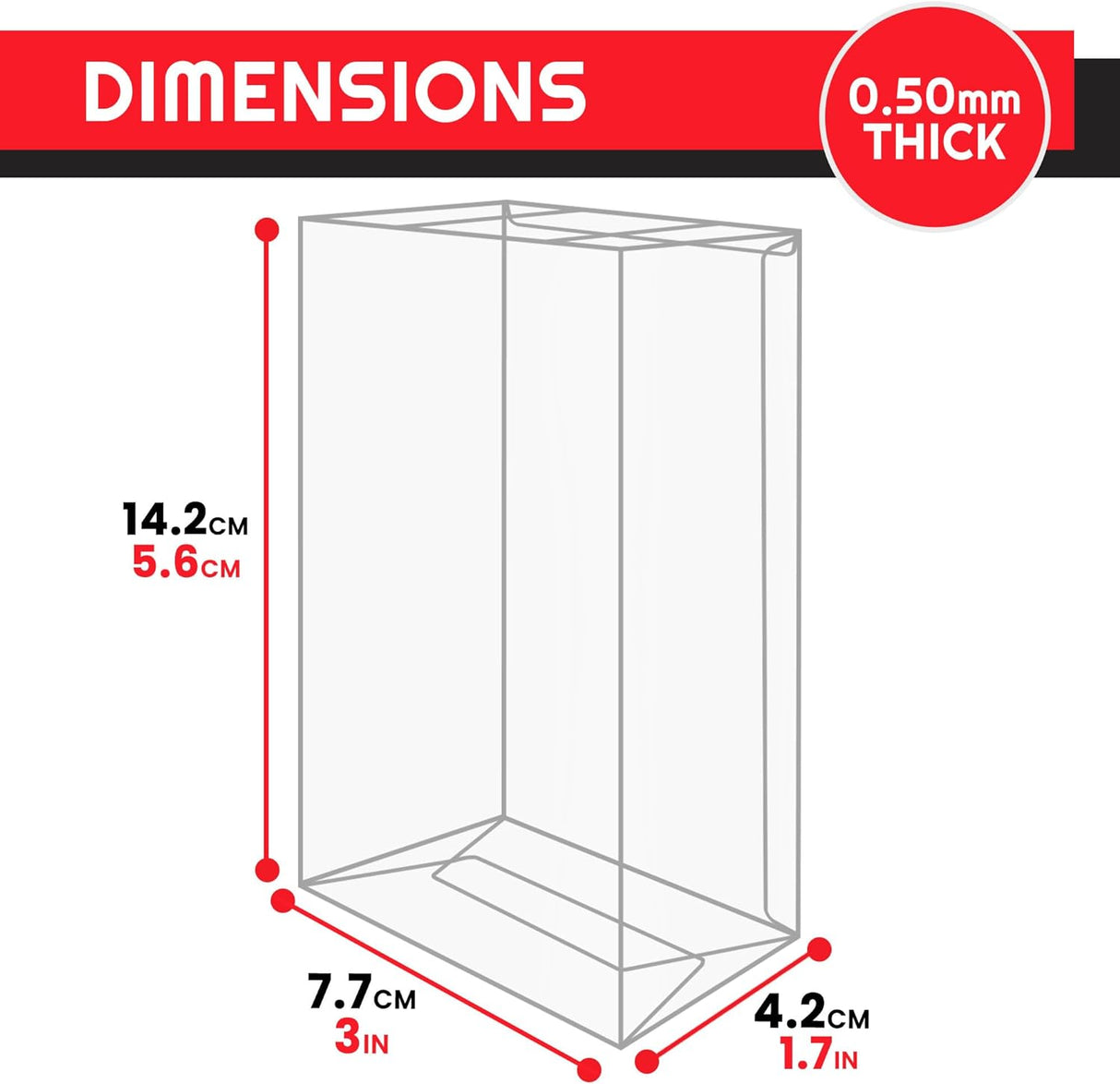 EVORETRO Display Case Protector for Japanese Pokemon Booster