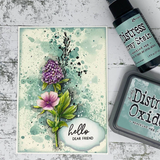 Sketchy Floral - Hello 4x6" Clear Stamp Set 19075