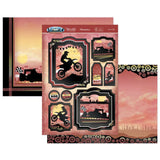 Born To Ride Luxury Topper Set