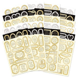 Stickables Self-Adhesive Foiled Sentiments Selection - Essential Colours