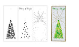 The Crafters Workshop Slimline Layered Tall Christmas Tree