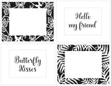 The Crafters Workshop A2 Butterfly Ferns Frames
