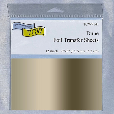 The Crafters Workshop (TCW) Foil Transfer Sheets 6x6
