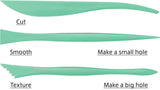 Clay Spatula 3 pcs Set