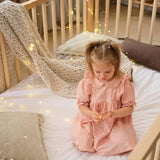 Twin Size Bed Frame for Toddlers with Fence