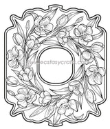 Sue Wilson - Wild Tulips Pre Cut Rubber Stamp