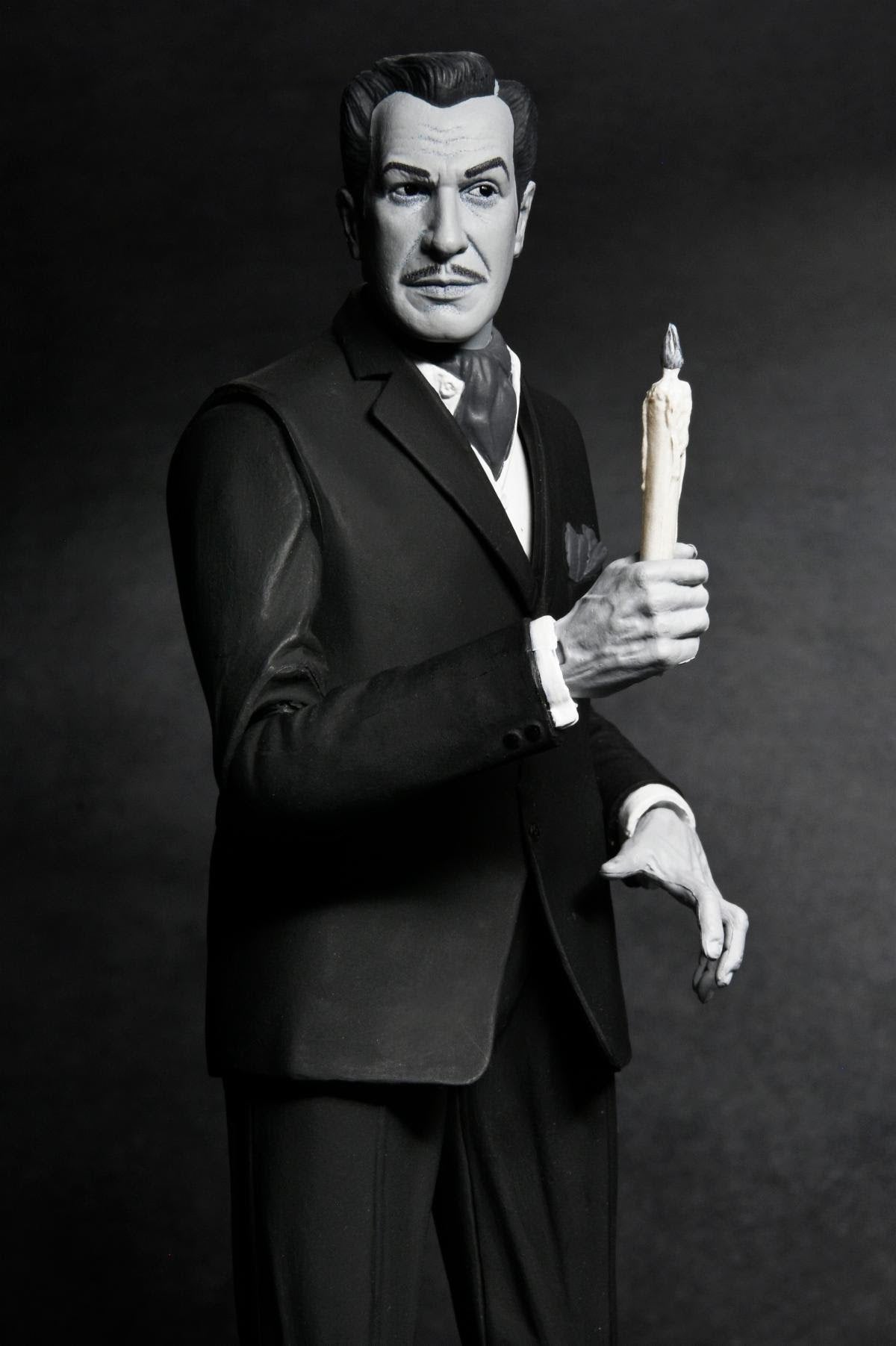 Vincent Price - 7" Scale Action Figure - Ultimate Vincent Price (B&W) (Preorder Feb/Mar 2026)