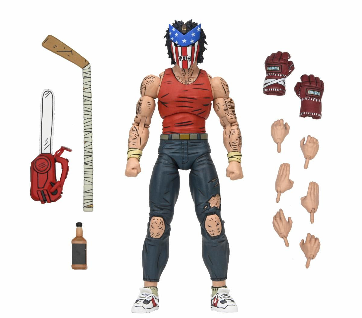 Teenage Mutant Ninja Turtles (Mirage Comics) - 7" Scale Action Figure - Ultimate Casey Jones (Bodycount) (Preorder Feb/Mar 2026)