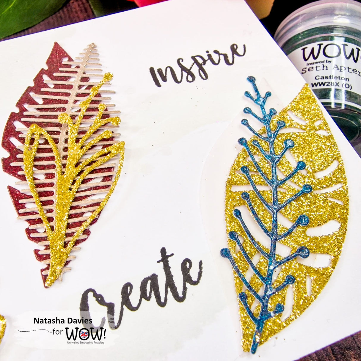 WOW! Embossing Powder - Heritage Quad - Inspired by Seth Apter