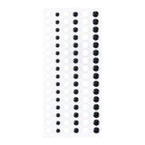 Dimensional Black & White Enamel Dots